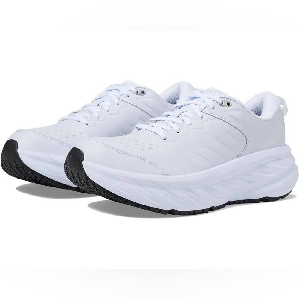 HOKA Bondi SR White Tennis Shoes Women’s 6 NIB